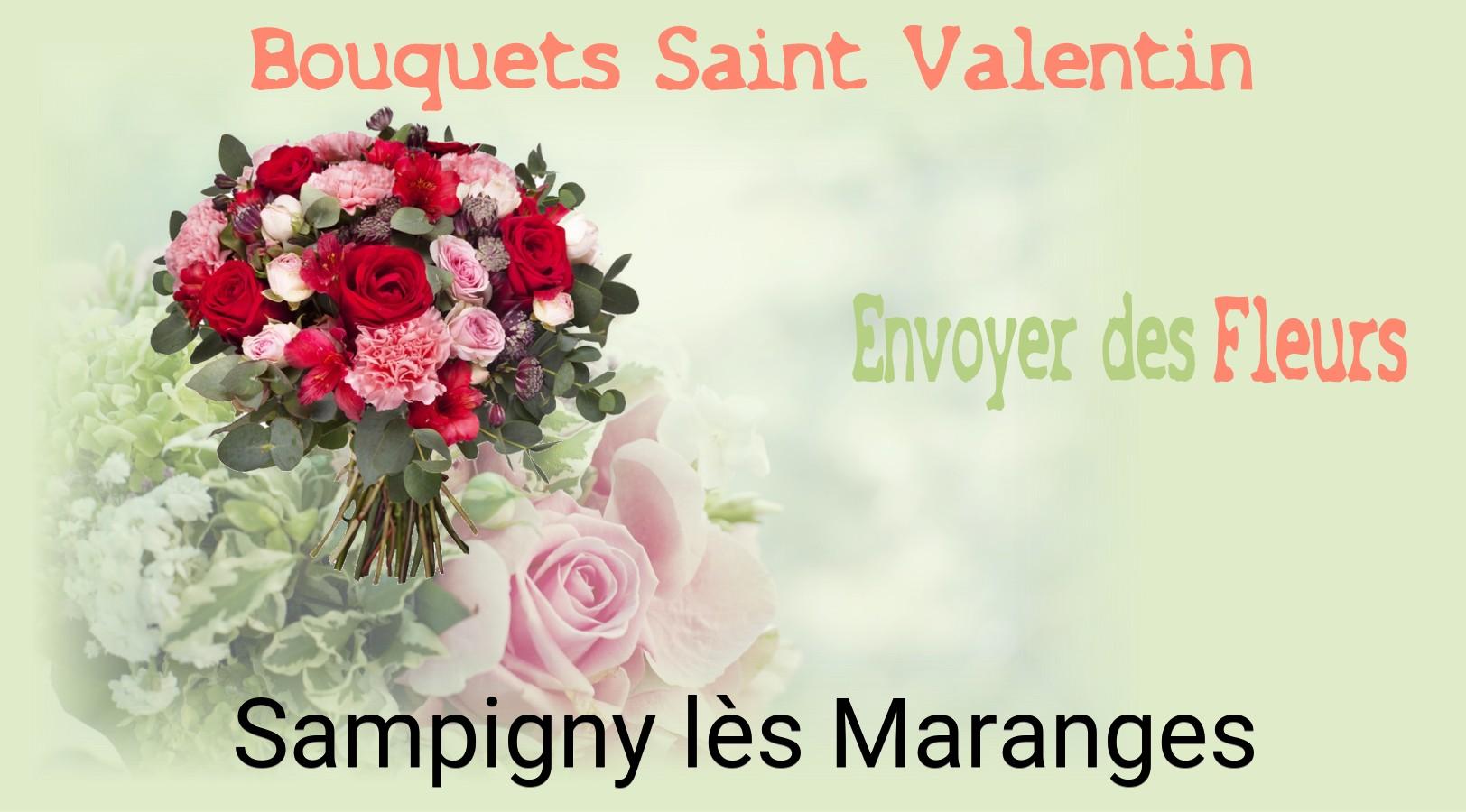 Roses de Saint-Valentin livrées à Sampigny-lès-Maranges